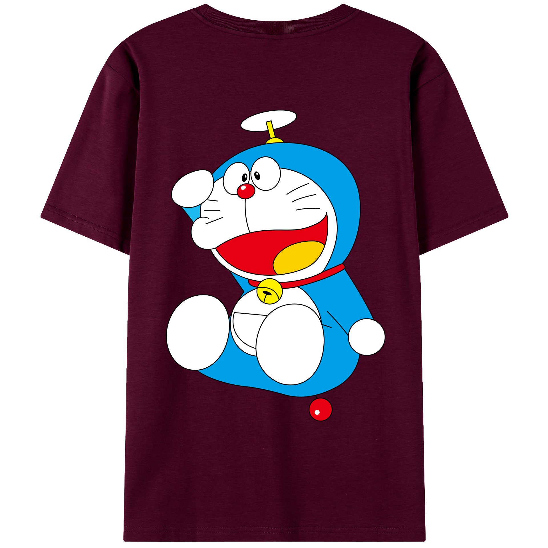 （画像用） ドラえもん Doraemon レディース半袖Tシャツ(バックプリント)